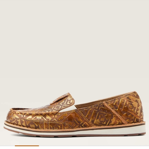 ARIAT COPPER BLANKET EMBOSS NEW‎ IN BOX With Wrapping Two Sz 10 Sz 8.5 - Picture 3 of 15